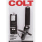 Colt Power Anal-T Vibrating Butt Plug with Remote Control - Black