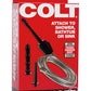 Colt Shower Shot Anal Douche with Dong - Black - 6.75in