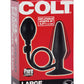 Colt Silicone Large Pumper Plug Butt Plug - Black