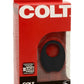 Colt Silicone Rechargeable Cock Ring - Black