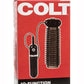 Colt Vibrating Stroker with Bullet and Remote Control - Black