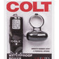 Colt Waterproof Power Vibrating Cock Ring - Black