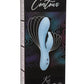 Contour Kali Rechargeable Silicone Rabbit Vibrator - Blue