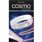 Cosmo Bondage Collar and Leash - Multicolor/Rainbow