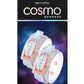 Cosmo Bondage Wrist Cuffs - Multicolor/Rainbow