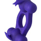 Couple's Enhancers Silicone Rechargeable Triple Orgasm Enhancer