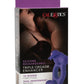 Couple's Enhancers Silicone Rechargeable Triple Orgasm Enhancer - Purple