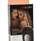 Couples's Enhancers Silicone Rechargeable Pleasure Ring - Black