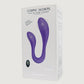 Couples Secrets 2 Silicone Vibrator with Remote Control - Purple