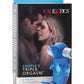 Couples Triple Orgasm Vibrating Cock Ring - Blue