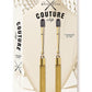 Couture Clip's Shimmer and Chic Nipple Clamps - Gold - One Size