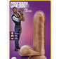 Loverboy Derek The Bartender Dildo with Balls - Caramel - 7in