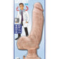 Loverboy Doctor Love Dildo with Balls - Flesh/Vanilla - 10.25in