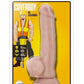 Loverboy Mr. Jackhammer Dildo with Balls - Flesh/Vanilla - 8.5in