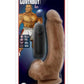 Loverboy The Boxer Vibrating Cock with Balls - Caramel - 9in