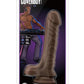 Loverboy The DJ Dildo - Chocolate - 9in