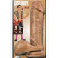 Loverboy The Matador Dildo with Balls - Caramel - 8in