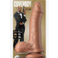 Loverboy The Secret Agent Dildo - Caramel - 8in