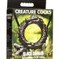 Creature Cocks Black Caiman C-Ring