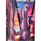 Creature Cocks Celestial Cock Silicone Dildo - Purple/White