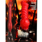 Creature Cocks Cujo Canine Silicone Dildo - Black/Red - Large