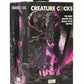 Creature Cocks Grim Silicone Dildo - Black/Purple