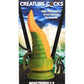 Creature Cocks Monstropus 2.0 Vibrating Tentacle Rechargeable Silicone Dildo - Green/Yellow