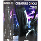Creature Cocks Venom Silicone Dildo - Black/White