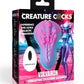 Creature Cocks Vulvaron Rechargeable Silicone Grinder Vibrator with Remote - Multicolor