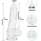 Crystal Addiction Dildo with Balls