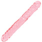 Crystal Jellies Jr. Double Dildo - Pink - 12in