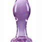 Crystal Premium Glass Flower Probe - Purple