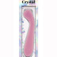 Crystal Premium Glass G-Spot Wand - Pink
