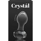Crystal Premium Glass Gem Probe - Black