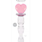 Crystal Premium Glass Heart Of Glass - Pink