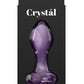 Crystal Premium Glass Heart Probe