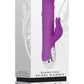 Dancing Pearl Rabbit Rechargeable Silicone Rabbit Vibrator - Purple