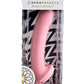Daze Silicone Curved Dildo with Suction Cup - Pink - 7in