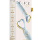 Delice Heartthrob Rechargeable Silicone Vibrator - Something - Blue