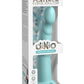 Dillio Platinum Slim Seven Silicone Dildo - Teal - 7in