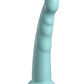 Dillio Platinum Slim Seven Silicone Dildo - Teal - 7in
