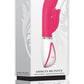 Disco Bunny Rechargeable Silicone Rabbit Vibrator with Dual Stimulation - Pink