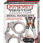 Dominant Submissive Collection Metal Handcuffs - Metal/Silver