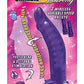 Double Penetrator Ultimate Cock Ring with Vibrating Dildo - Purple