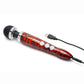 Doxy Die Cast 3RWand Rechargeable Vibrating Body Massager - Black/Red/Rose Pattern