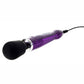 Doxy Die Cast Wand Metal Plug-In Vibrating Body Massager - Metal/Purple
