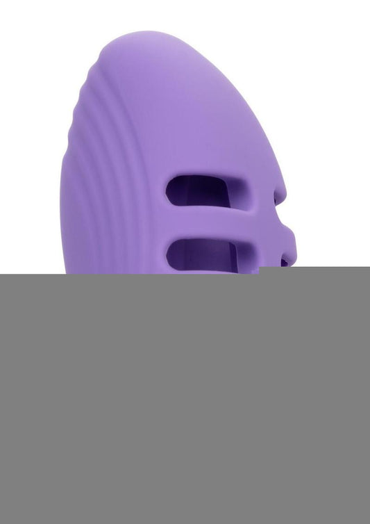 Dr. Laura Berman Rechargeable Silicone Finger Vibrator - Purple