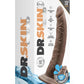 Dr. Skin Glide Self Lubricating Dildo - Chocolate - 7.5in