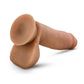 Dr. Skin Glide Self Lubricating Dildo with Balls