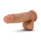 Dr. Skin Glide Self Lubricating Dildo with Balls